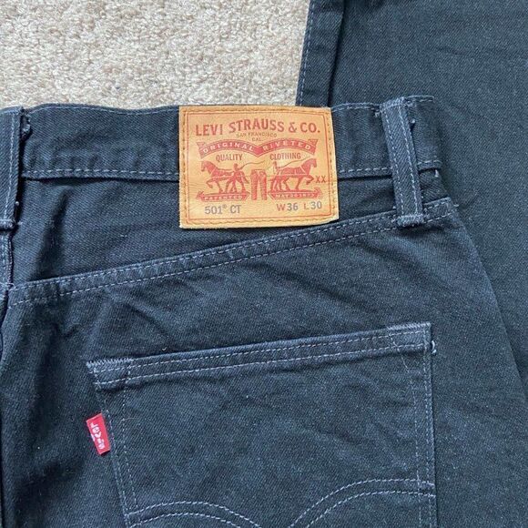 Levi's Men's 501 Original Fit Jeans - Picture 5 of 6